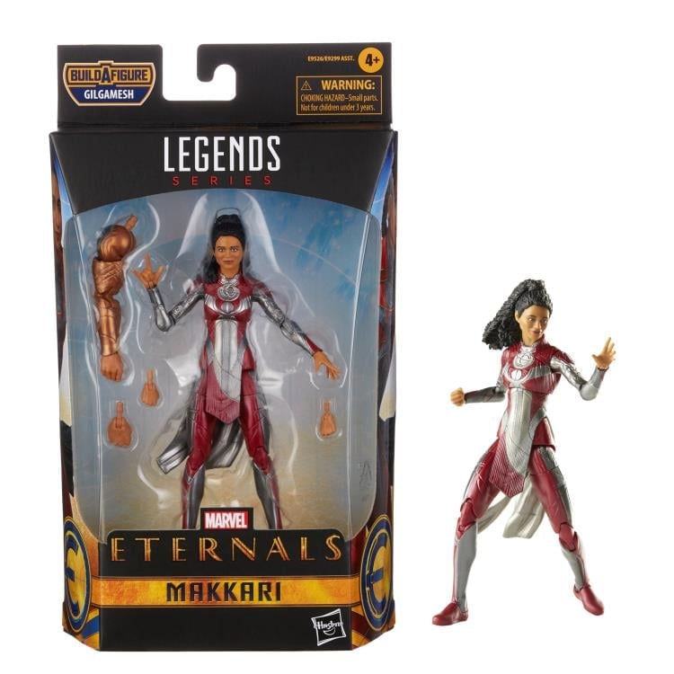 Hasbro Marvel Legends Eternals Wave 1 Set of 7 Action Figures (Gilgamesh BAF) 6-Inch - View 11