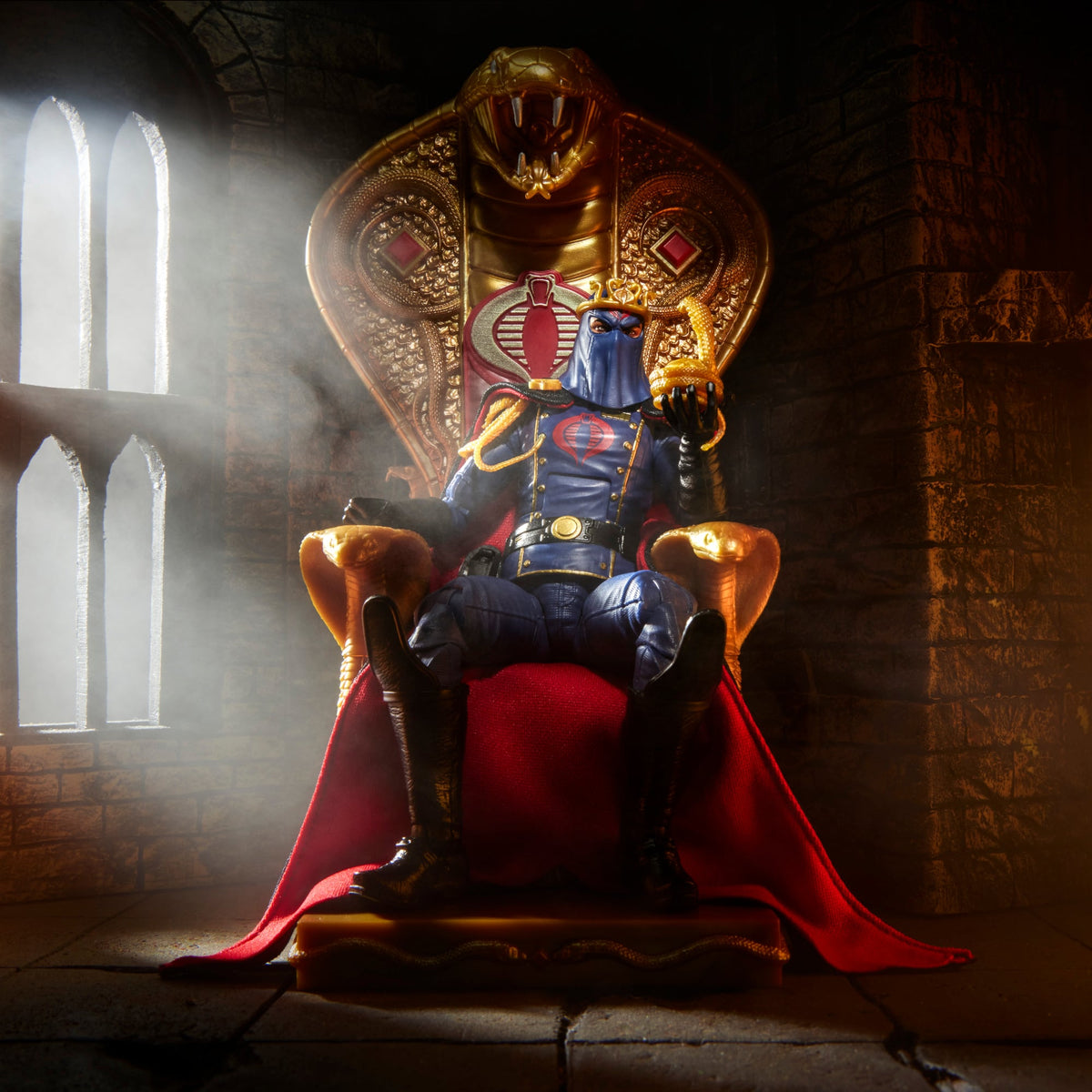 Hasbro G.I. Joe Classified Series #221 Cobra Commander Action Figure with Throne Set - View 3