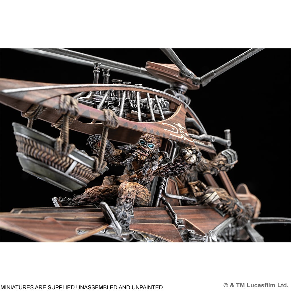 Atomic Mass Games Star Wars: Legion Raddaugh Gnasp Fluttercraft Plastic Miniatures Expansion - View 6