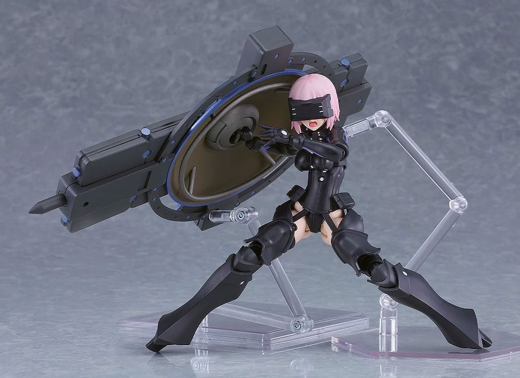 Max Factory Fate/Grand Order Plamatea Shielder/Mash Kyrielight (Ortinax) 6.5-Inch Plastic Model Kit - View 9