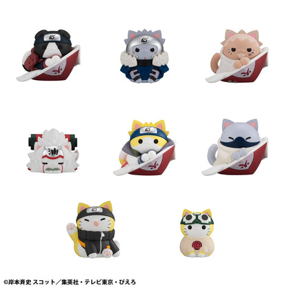 MegaHouse Naruto: Shippuden Nyaruto! Mega Cat Project The Bond Between Master and Disciple Box of 8 Random Figures (Reissue) - View 3