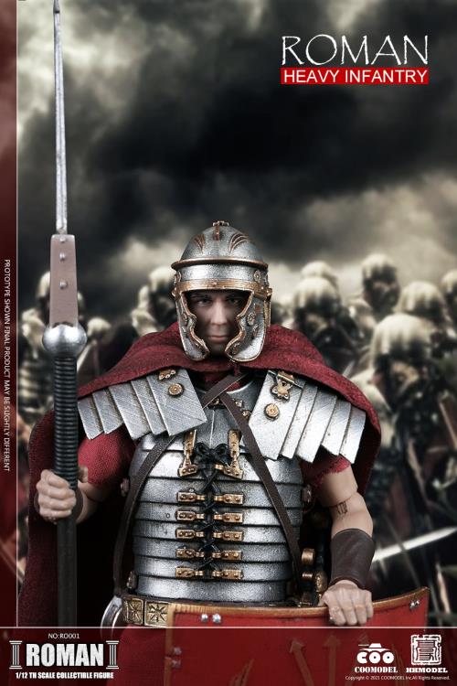 COO Model HH Model Roman Heavy Infantry 1/12 Scale Figure - View 5