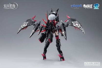 Eastern Model A.T.K. Girl Endless Night Vampire Camilla 1/12 Scale Model Kit, 6.69-Inch - View 16