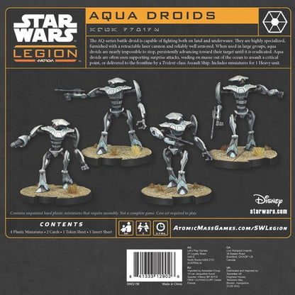 Atomic Mass Games Star Wars: Legion Aqua Droid Unit Expansion Miniatures for the Legion Game - View 4