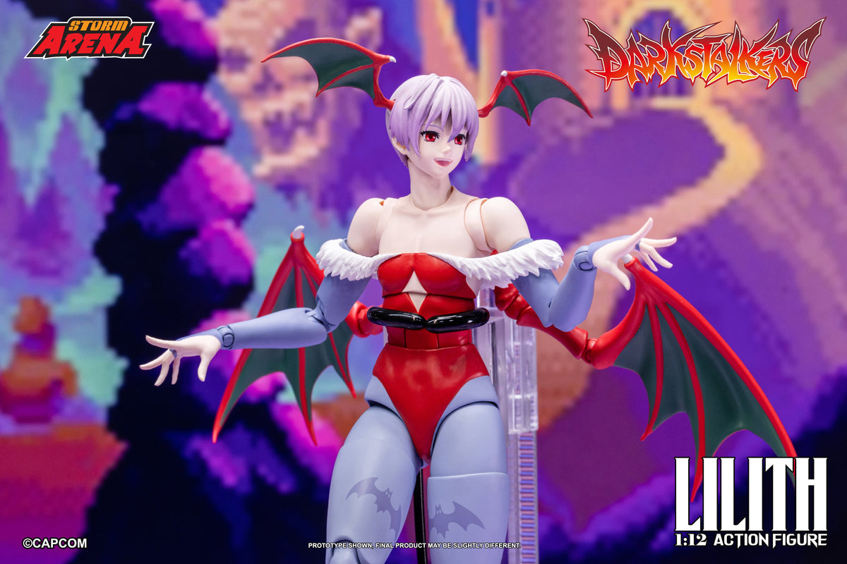 Storm Collectibles Darkstalkers Storm Arena Lilith 1/12 Scale Action Figure - View 15