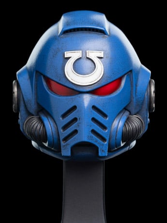 Weta Workshop Warhammer 40K Ultramarines Miniature Helmet Replica (2.7-Inch)