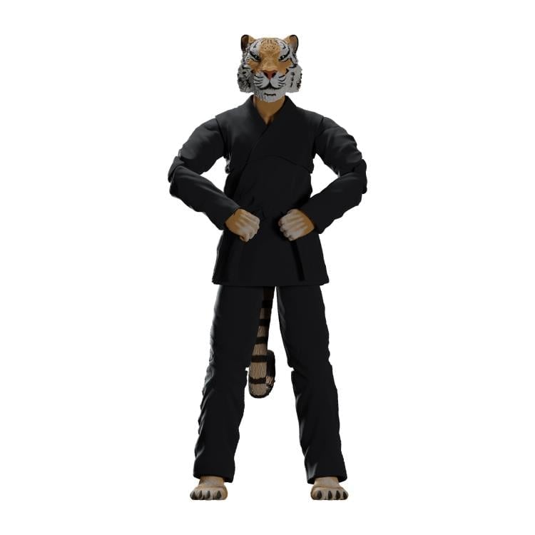 Icon Heroes Zoo Jitsu Fighters Tiago the Tiger Black Gi Action Figure - View 7