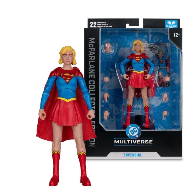 McFarlane Toys DC Multiverse Action Comics Collector Edition Supergirl Plastic Action Figure (Chase) - View 7