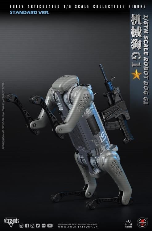Soldier Story Robot Dog Standard Ver. 1/6 Scale Plastic Figure - View 9