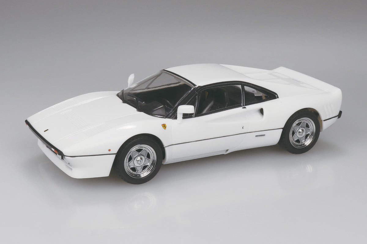 Aoshima Snap Kit No.28-WE Ferrari GTO (White) 1/32 Scale Model Kit - View 4
