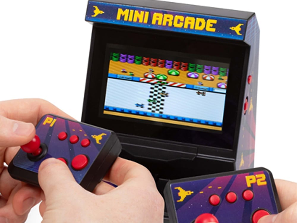 ThumbsUp! Orb Retro Gaming 2-Player Retro Mini Arcade Machine (7-Inch) - View 2