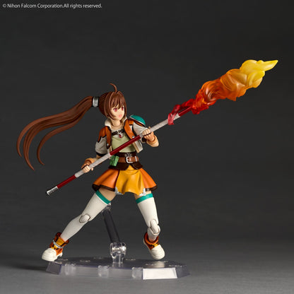 Kaiyodo The Legend of Heroes: Trails in the Sky Revoltech NR127 Estelle Bright (Trails in the Sky 2nd Chapter Ver.) Action Figure - View 7