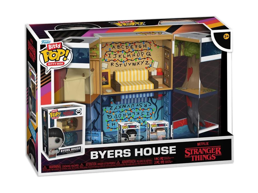 Funko Bitty Pop! Stranger Things Byers House Boxset with Eleven and Will Byers - View 7