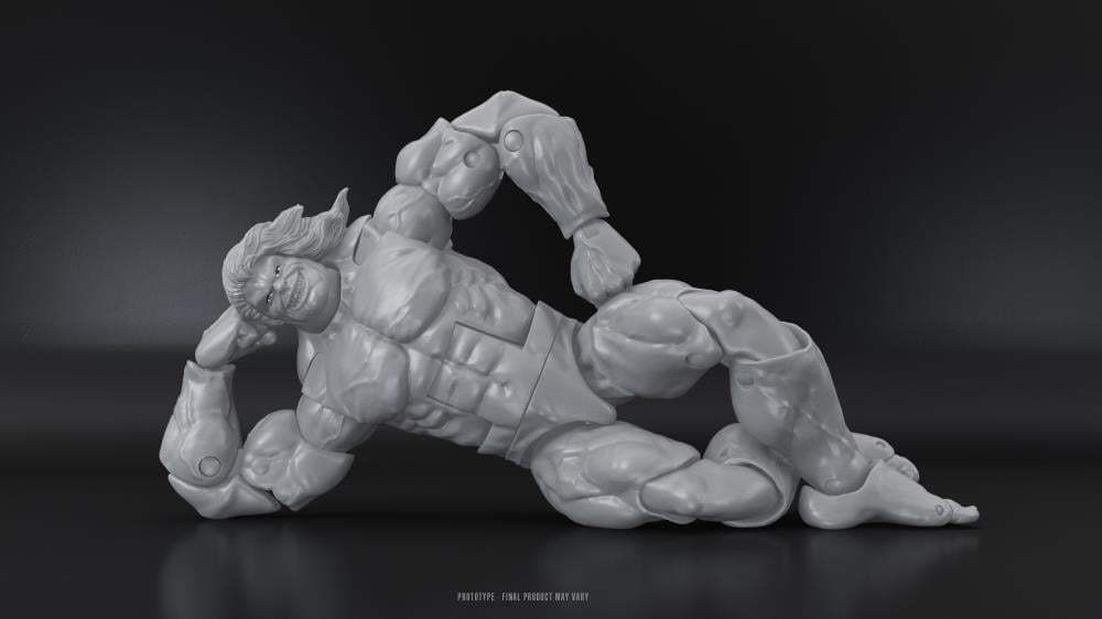 BigBadWorkShop Project Atlas (Gray Ver.) 1/12 Scale Customizing Action Figure, 9-Inch - View 6