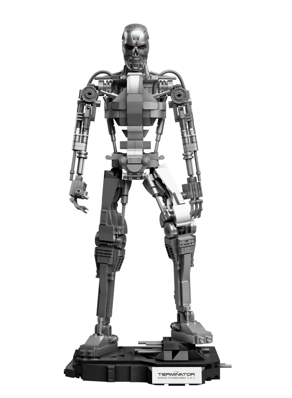 Pantasy The Terminator T-800 13.85-Inch Building Block Set - View 7