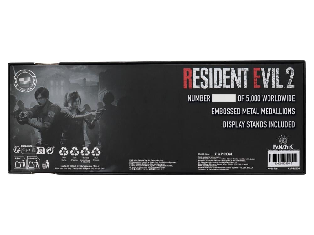 Fanattik Resident Evil 2 R.P.D. Medallions Collection Limited Edition Set (US Variant) - View 8