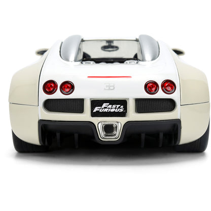 Jada Toys Fast & Furious 2011 Bugatti Veyron 1/24 Scale Die-Cast Model Car - View 10