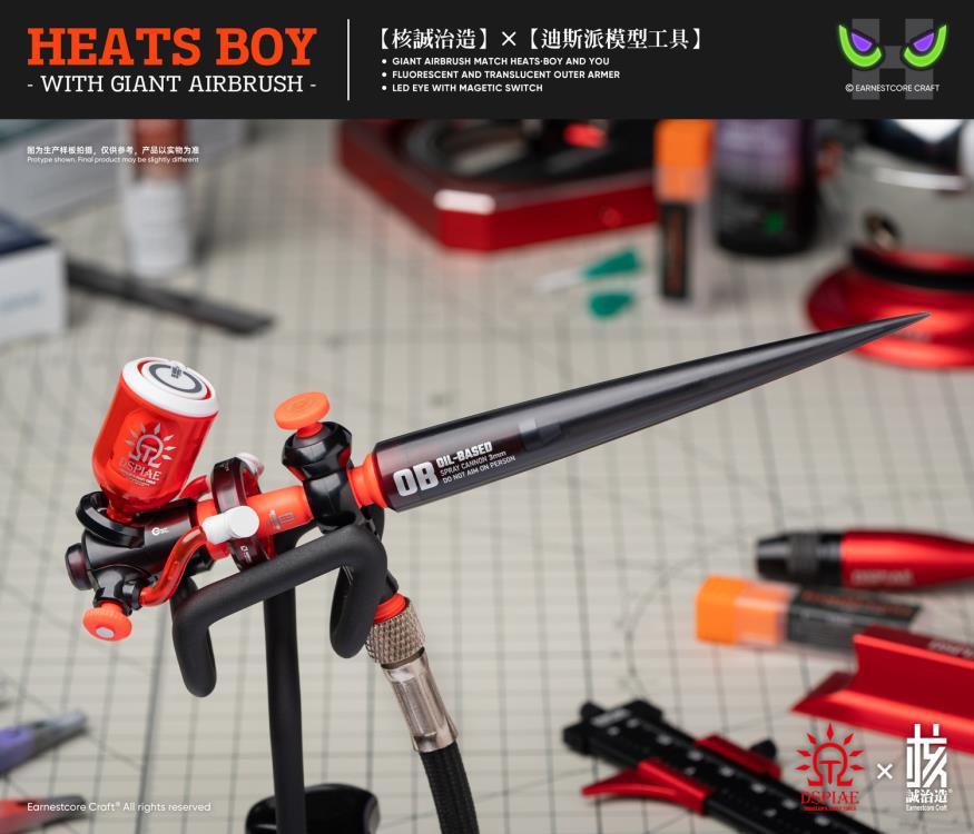 Earnestcore Craft DSPIAE Heats Boy Figure and Airbrush Set - View 18