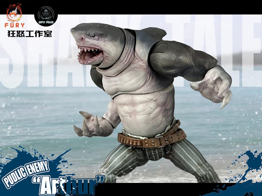 Fury Toys Abyss Force Arthur 1/12 Scale 8-Inch Plastic Action Figure - View 15