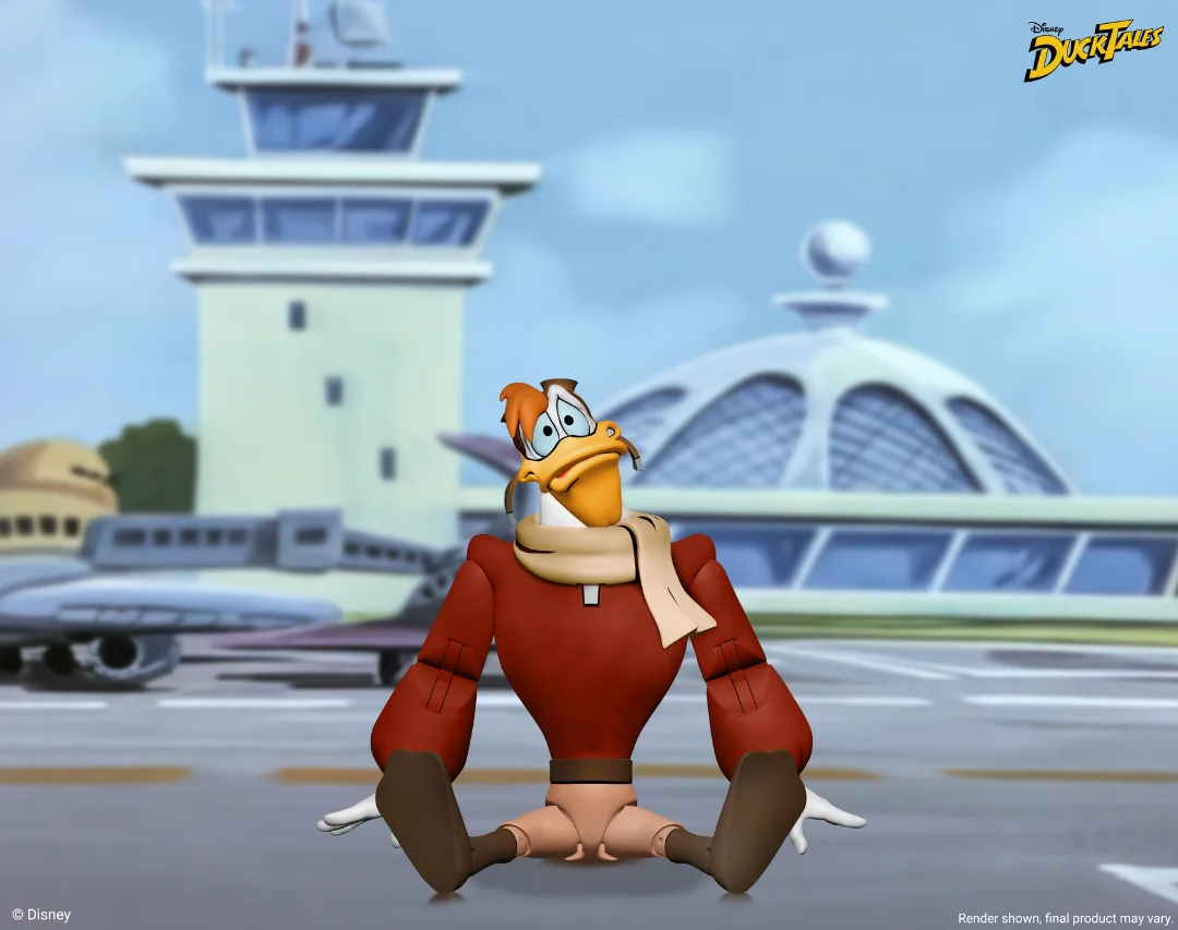 NECA DuckTales Ultimate Launchpad McQuack Action Figure - View 3