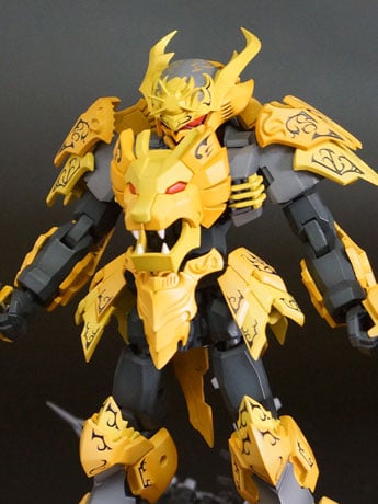 Plum PLA-ACT 17 Gaou Armor (Decoration Ver.) Plastic Model Kit, 5.51-Inch