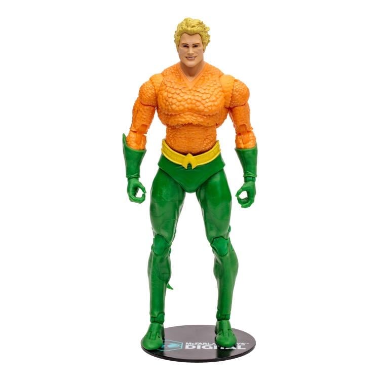 McFarlane Toys DC Comics Aquaman (Classic) 7-Inch Action Figure with Digital Code - View 4