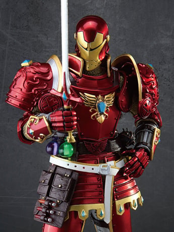 Beast Kingdom Marvel Dynamic 8ction Heroes DAH-046 Medieval Knight Iron Man Action Figure, 8-Inch