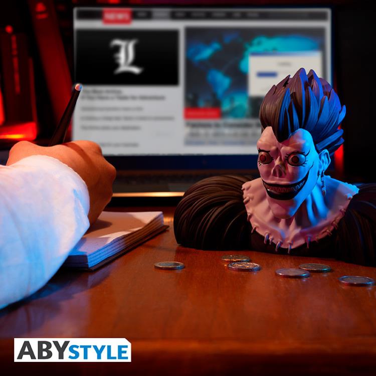 ABYstyle Death Note Ryuk (Sly Smile) Money Bank (6-Inch) - View 5