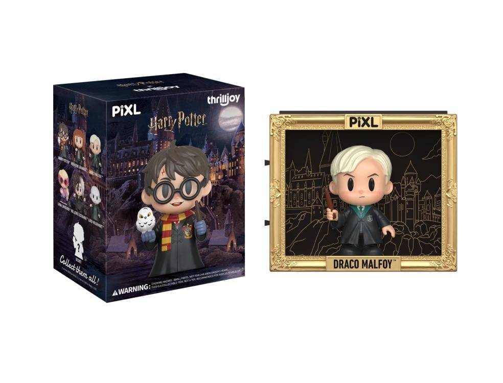 ThrillJoy Harry Potter Pixl! Box of 6 Plastic Figures Collection - View 8