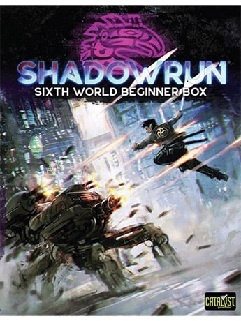 Catalyst Game Labs Shadowrun 6th Edition Beginner World Box Roleplaying Starter