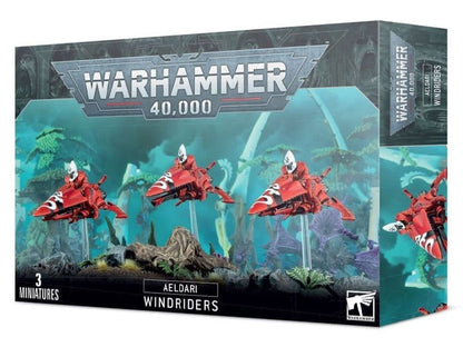 Games Workshop Warhammer 40,000 Aeldari Windriders Plastic Miniatures Set - View 2