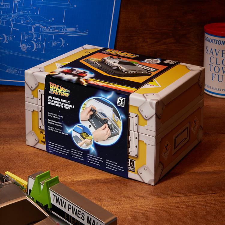 Numskull Back to the Future Countdown Character Time Machine Plastic Model Kit - View 4