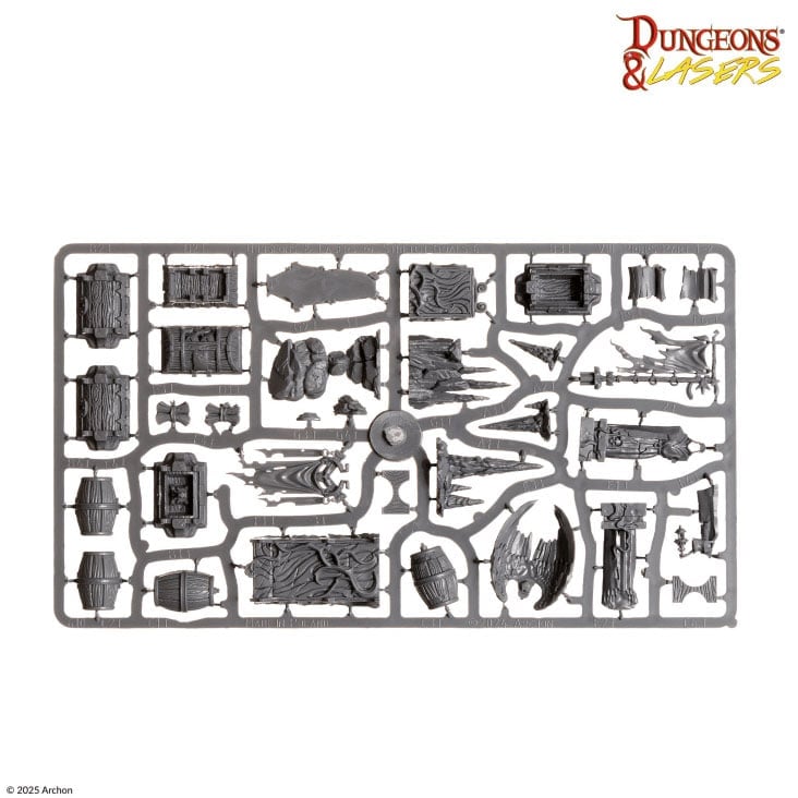 Archon Studios Dungeons & Lasers Cavern Relics Plastic Miniature Set - View 6