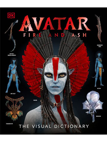 DK Publishing Avatar: Fire and Ash The Visual Dictionary Reference Book