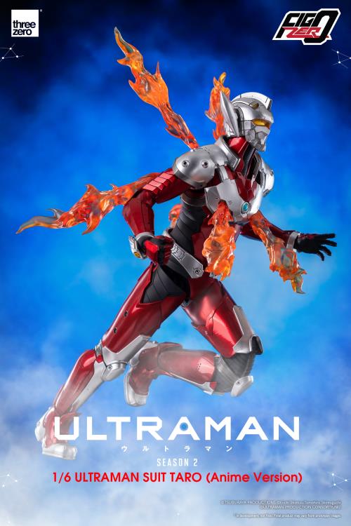 threezero Ultraman FigZero Ultraman Suit Taro (Anime Ver.) 1/7 Scale Figure 12-Inch - View 5