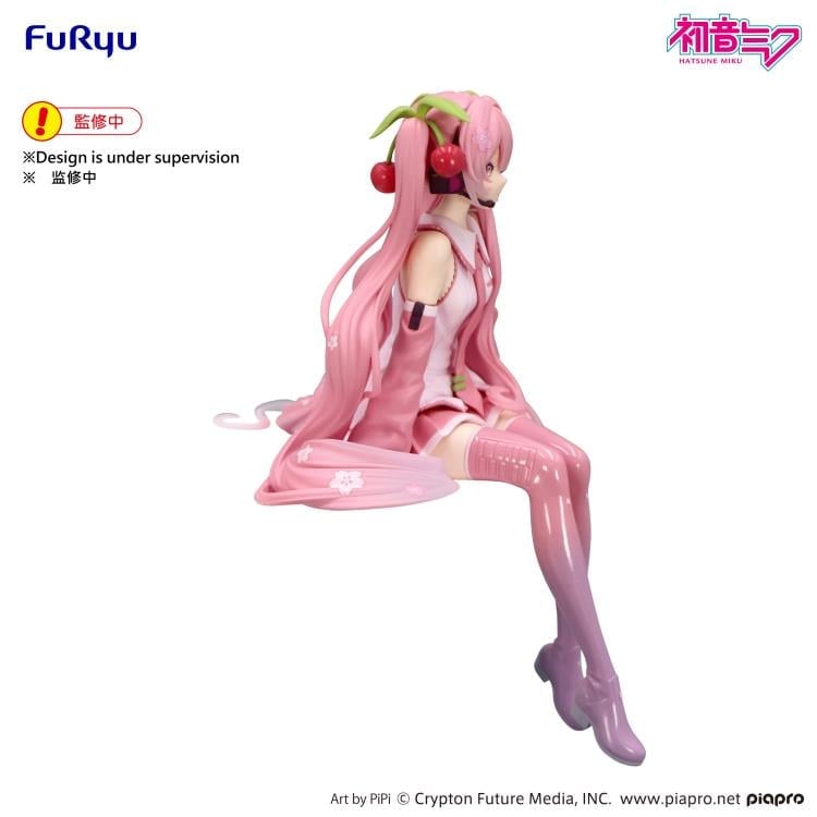 FuRyu Vocaloid Sakura Miku (2026 Ver.) Noodle Stopper Figure 5.5-Inch - View 5