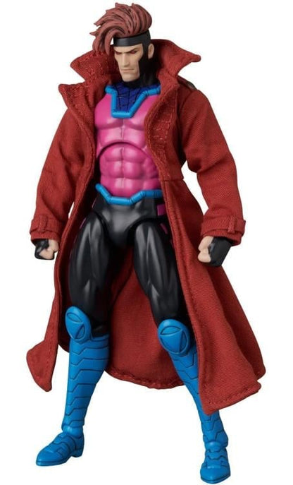 Medicom Toy MAFEX No.287 Marvel Comics Gambit (Comic Variant Ver.) Action Figure, 6-Inch - View 6