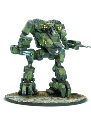 Warlord Games Konflikt '47: Linebacker Jump Walker Plastic Miniature