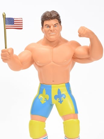 Major Big Rubber Guys Jaques Rougeau 8-Inch Wrestling Figure