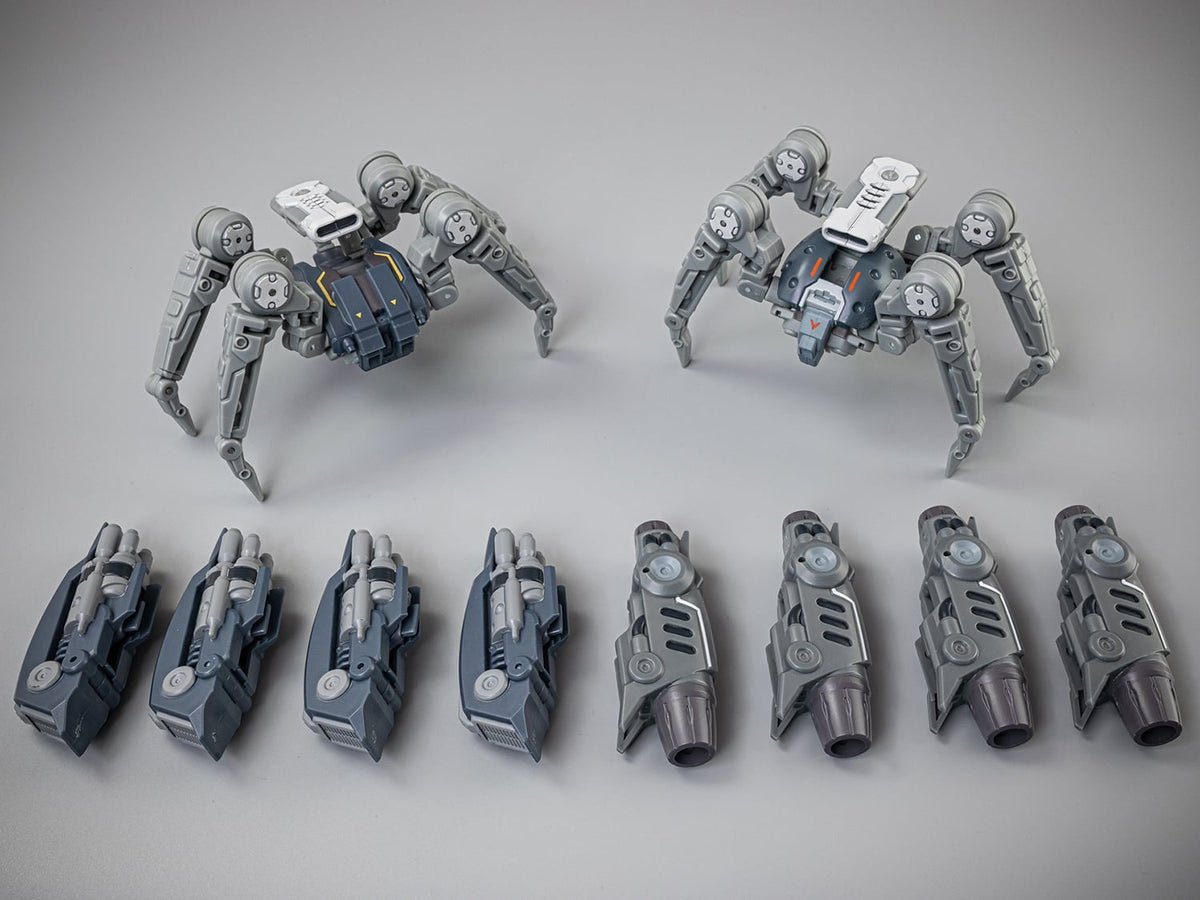 Toy Notch Astrobots A03 Tarantula & Wasp 1/12 Scale Two-Pack - View 2