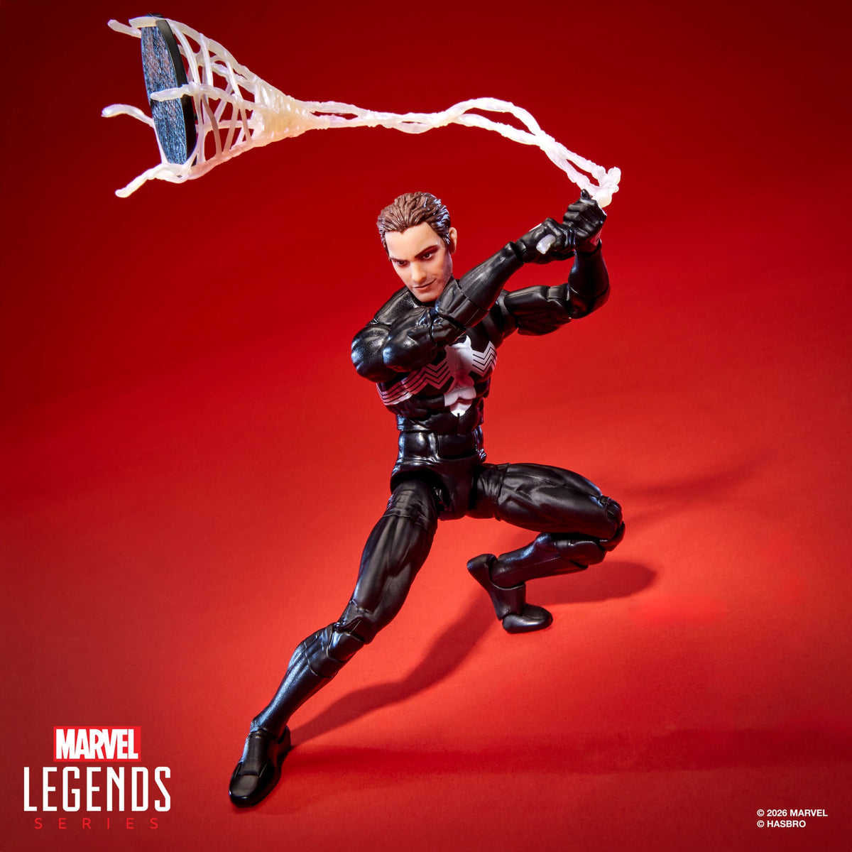 Hasbro Marvel Legends Maximum Series Spider-Man (Symbiote) Action Figure - View 13