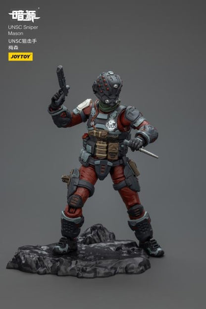 JoyToy Dark Source UNSC Sniper Mason 1/25 Scale 3-Inch Action Figure - View 9