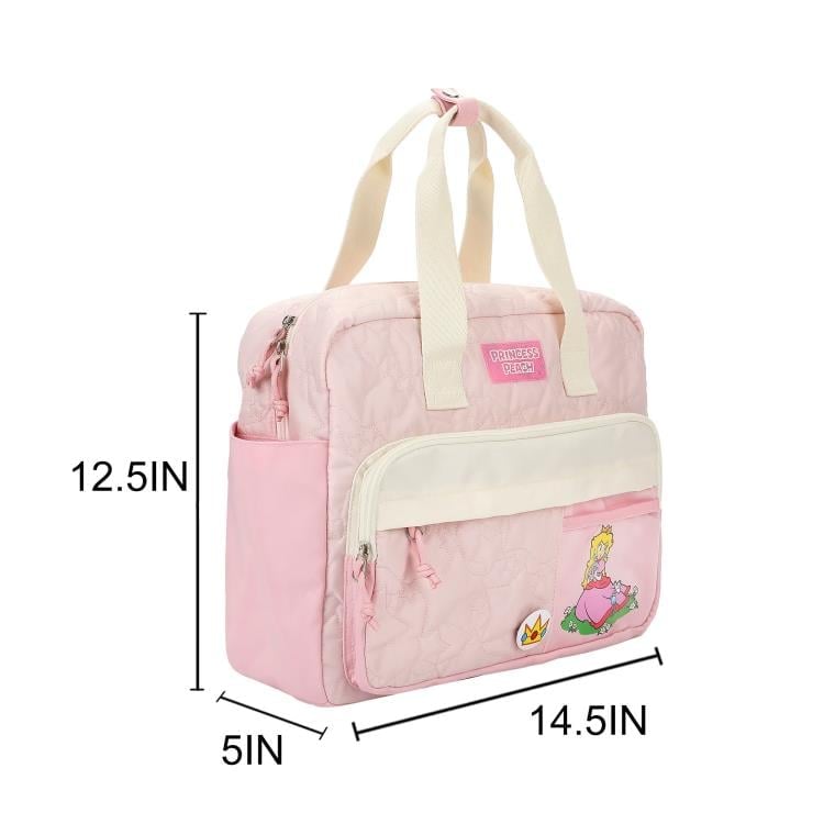 Bioworld Super Mario Princess Peach Mini Backpack in Polyester, 14.5-Inch - View 8
