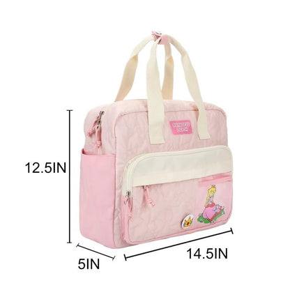 Bioworld Super Mario Princess Peach Mini Backpack in Polyester, 14.5-Inch - View 8