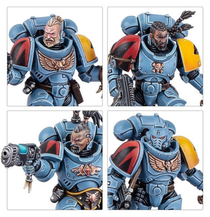 Games Workshop Warhammer 40,000 Space Wolves Grey Hunters Citadel Plastic Miniatures Set - View 5