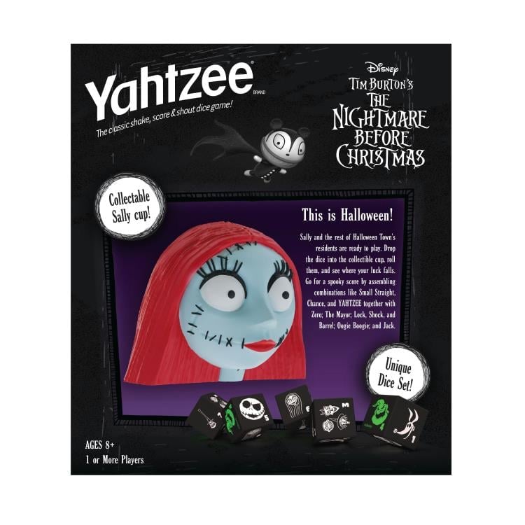 USAopoly Yahtzee: The Nightmare Before Christmas (Sally) Dice Game - View 5