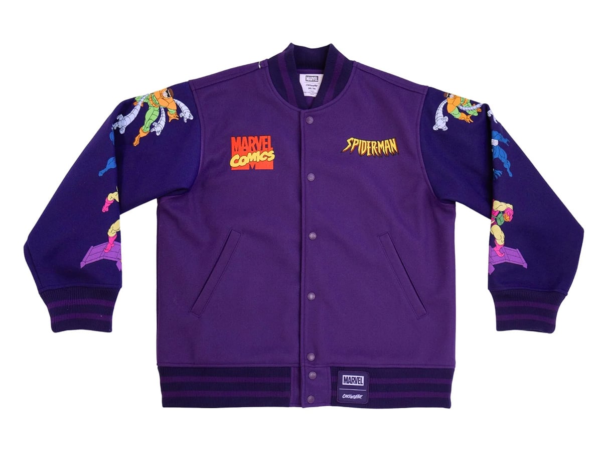 Cakeworthy Marvel Comics Spider-Man '90s Varsity Jacket - View 8