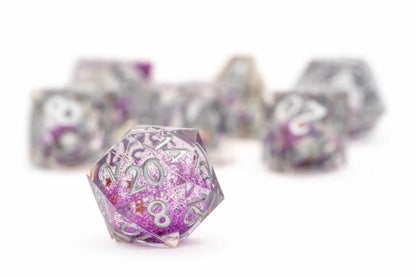 FanRoll Elixir Liquid Core Sorcerous Swirl Dice Set for Tabletop Games - View 3
