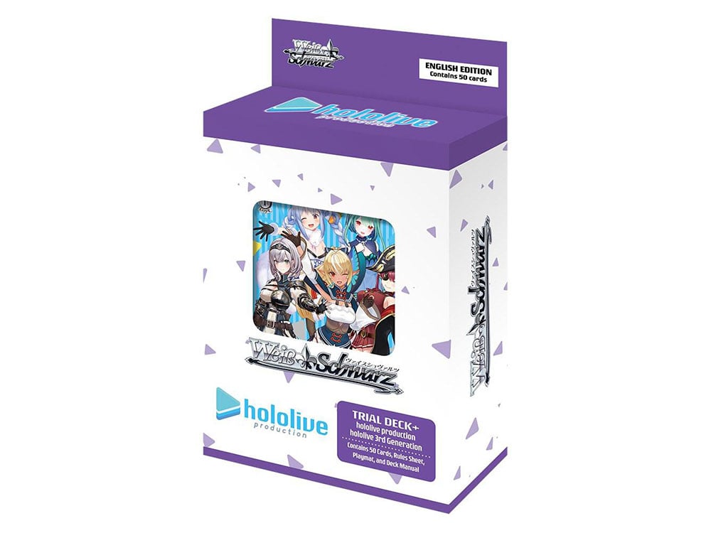 Bushiroad Weiss Schwarz Hololive Production 3rd Generation Trial Deck+ English Edition - View 2