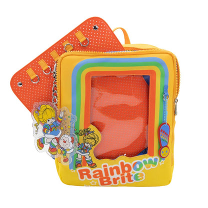 Whatever Rainbow Brite Vintage Box Pin Trading Backpack, 12-Inch - View 5